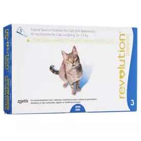[25% OFF] Revolution For Cats 3ct (2.6kg - 7.5kg)