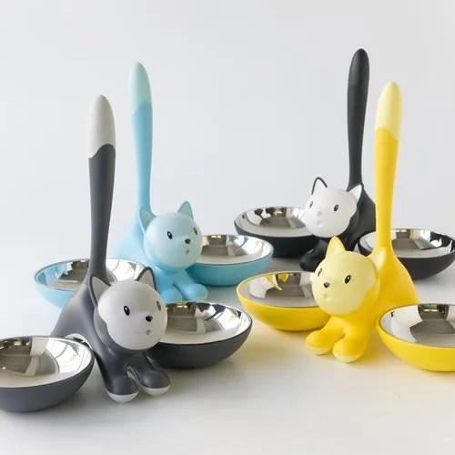 Alessi Tigrito Designer Cat Bowl