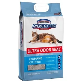 America Litter - Ultra Odour Seal Clumping Cat Litter 10L