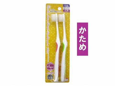 Aqua 3 Double Action Bristle Toothbrush Regular Head