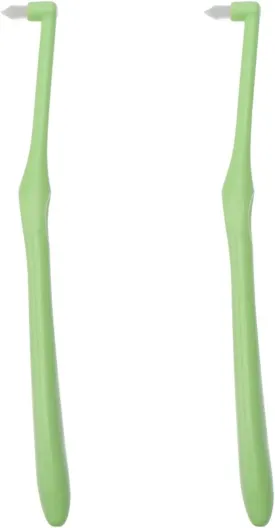 balacoo 2 Pcs Dog Teeth Cleaner Pet Brush Firm Toothbrush Dog Oral Health Pet Care Ergonomic Handle Random Color