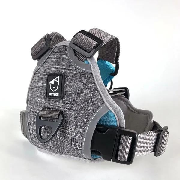 Best Dog IN LINE - Non Pull Harness - Grey
