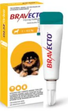 Bravecto 2-4.5kg Spot On
