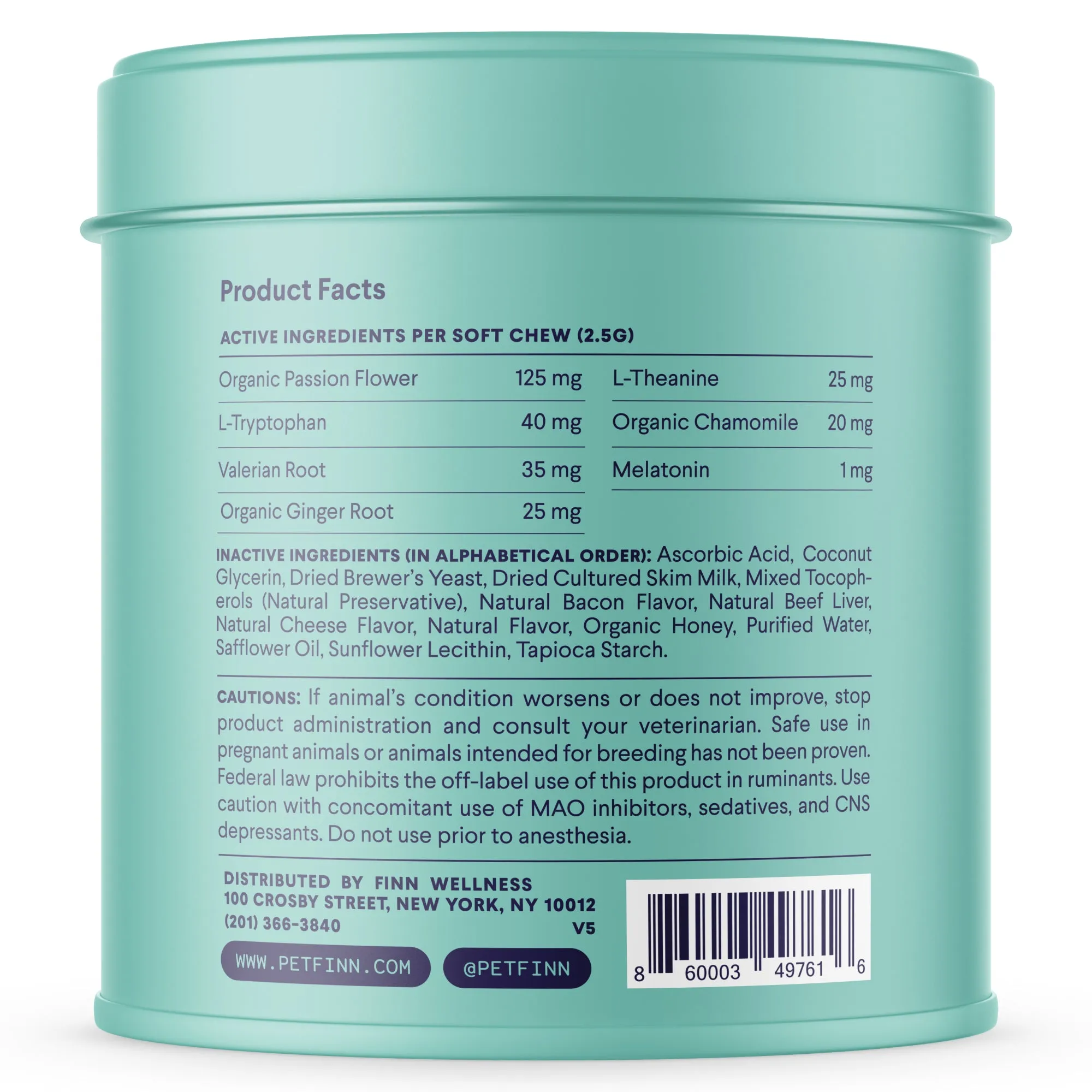 Calming Aid Supplement for Dogs