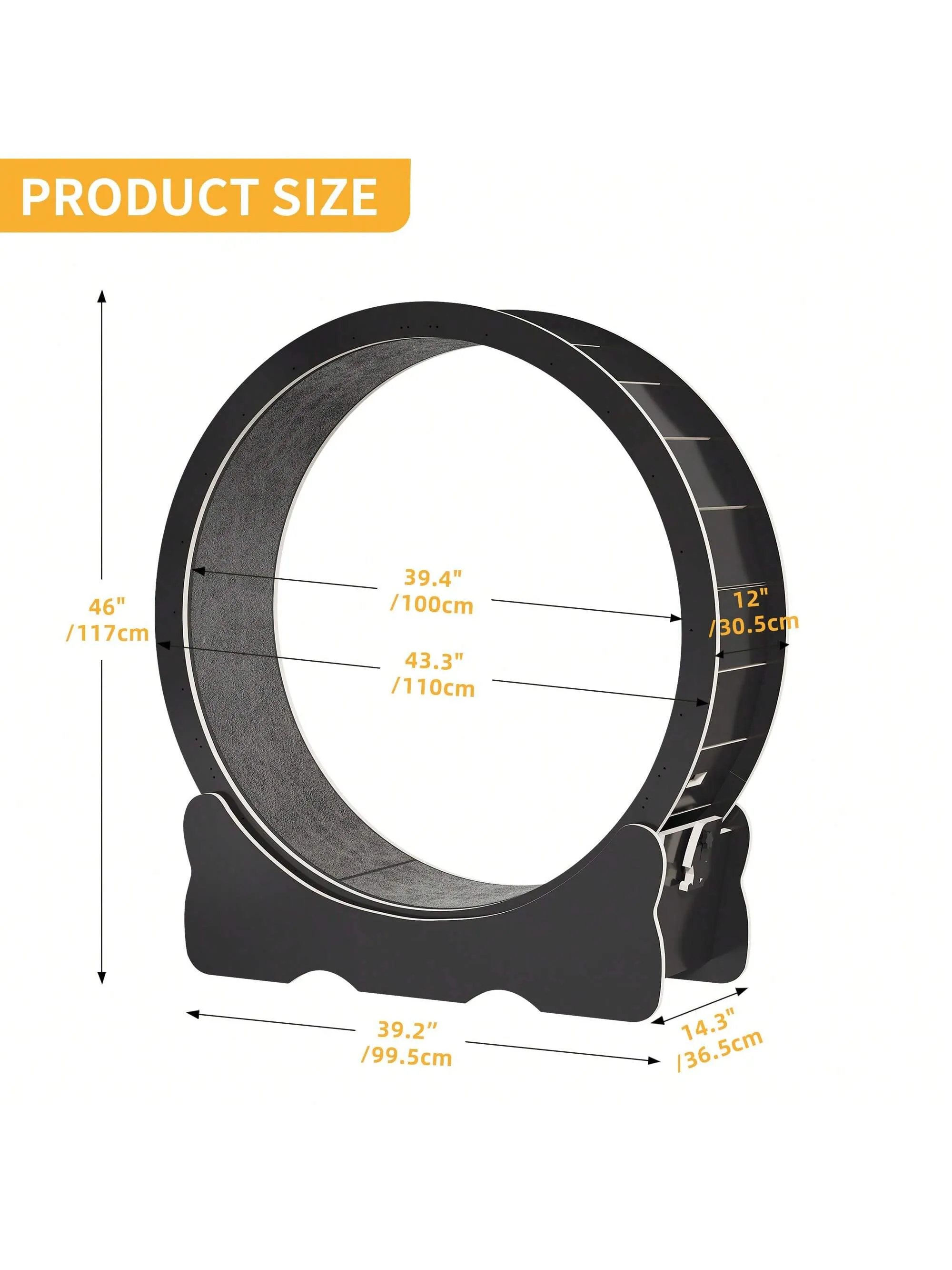 Cat Running Exercise Wheel Treadmill