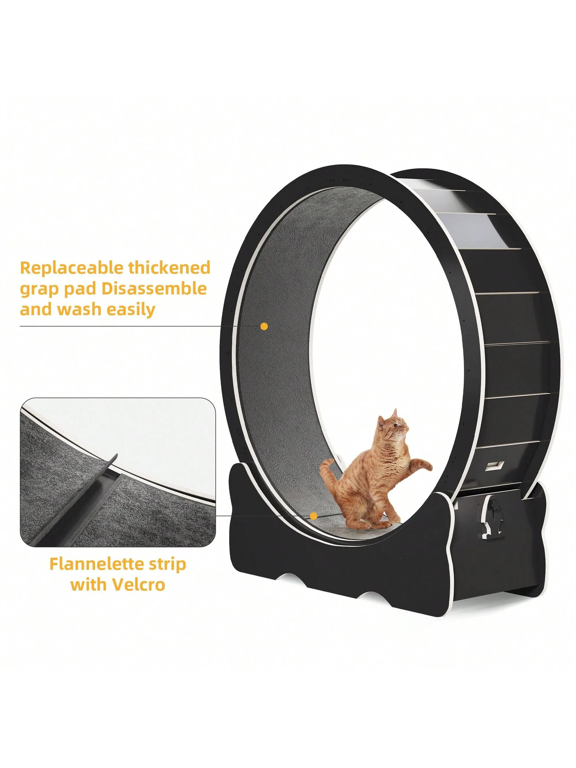 Cat Running Exercise Wheel Treadmill
