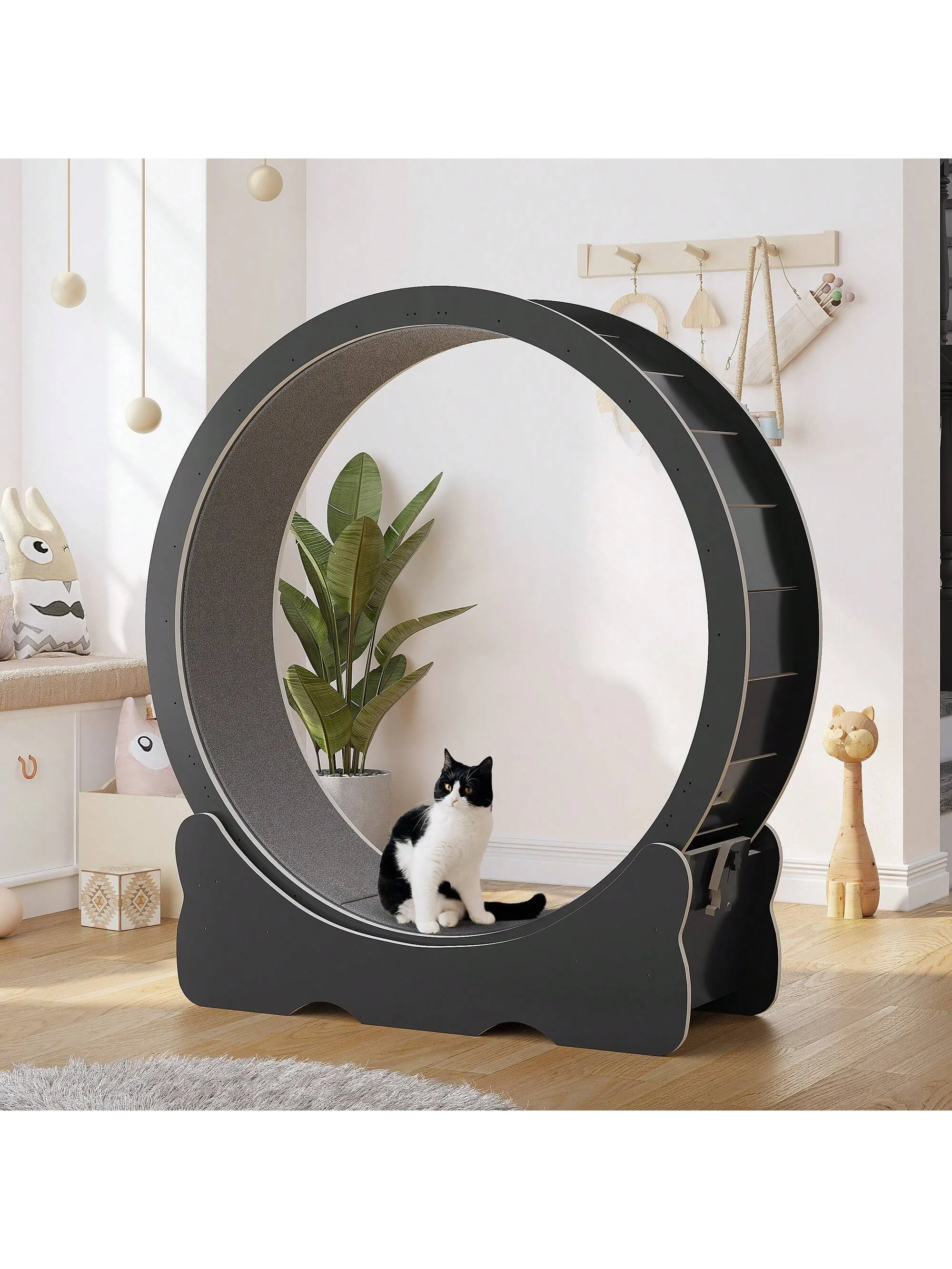 Cat Running Exercise Wheel Treadmill
