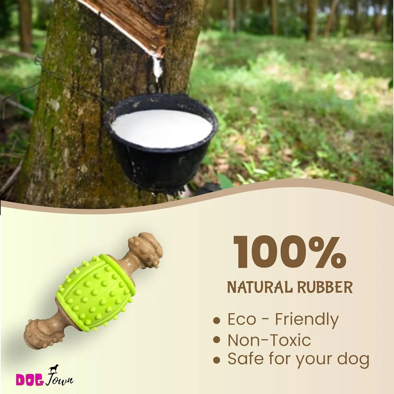 Chew Toys for Dogs and Puppies - Dual Color Drum