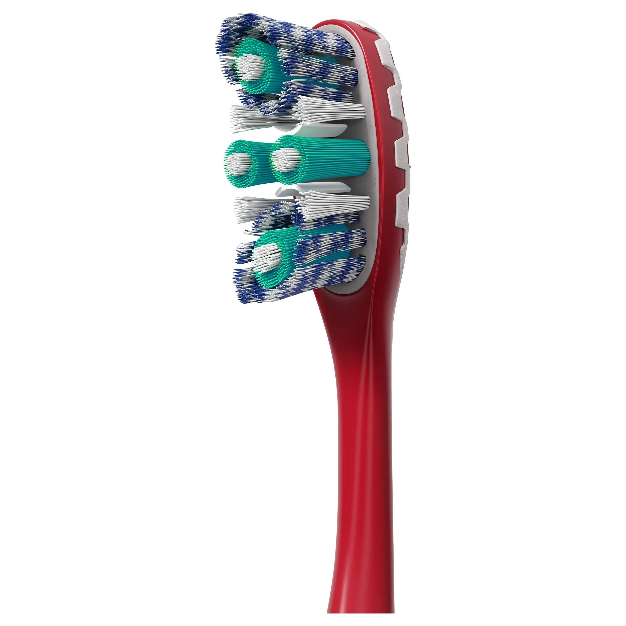 Colgate 360° Advanced Optic White Toothbrush (Color May Vary), Medium, 2 Count