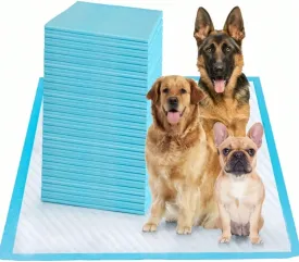Disposable Cat and Dog Pee Pad with 7-Layer Leak-Proof Design and Quick-Drying Surface, Suitable for Potty Training, Whelping Pad, and Travel (one-Size,S Size 10 Pcs)