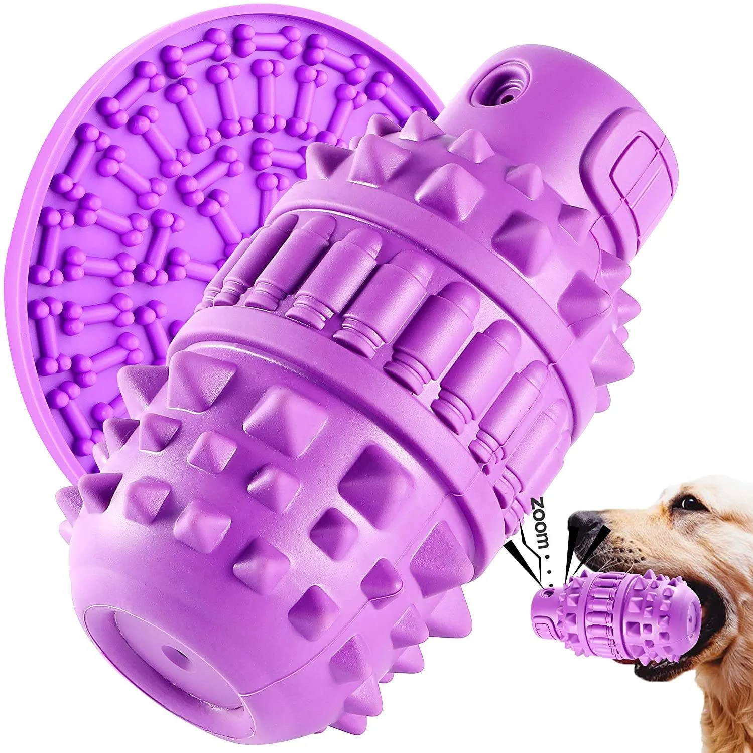Dog Chew Toys for Aggressive Chewers Tough Durable for Dogs-Teeth
