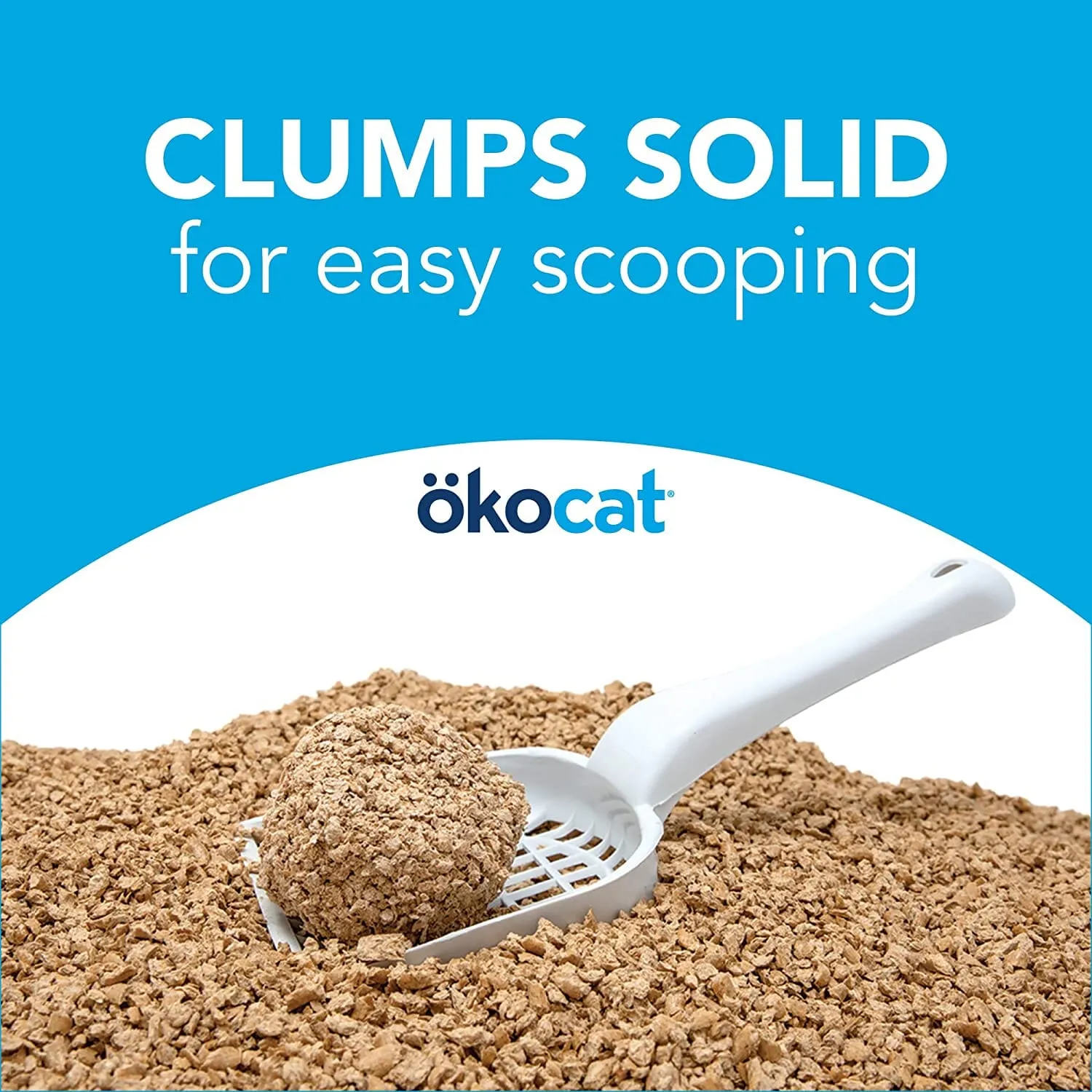 Healthy Pet Okocat Cat Clumping Wood Litter Cat Litter - 13.2 Lbs