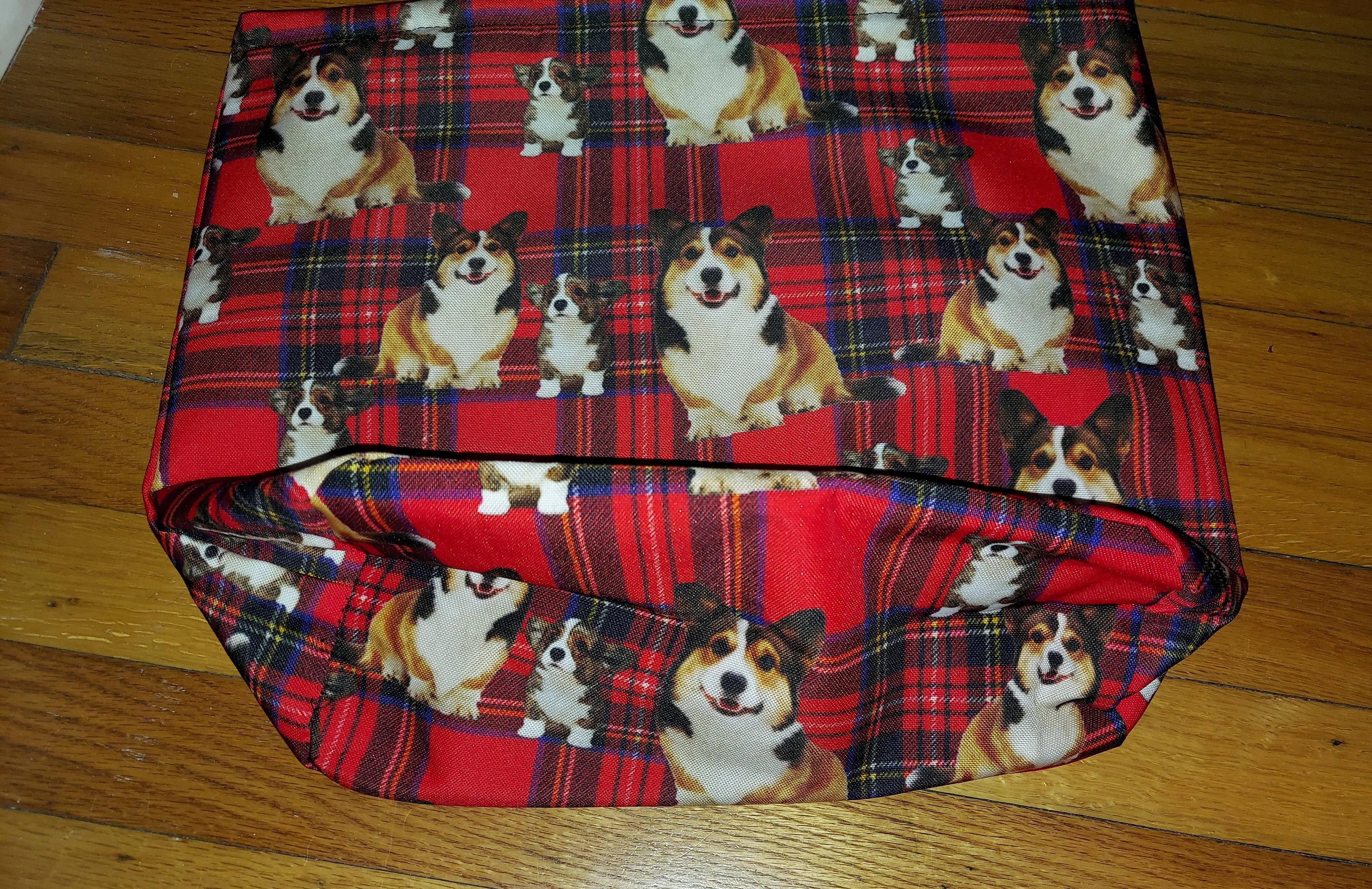 It's All About the Tail Cardigan Welsh Corgi Dog Handbag Purse Tote