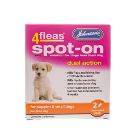 Johnsons 4Fleas Spot On For Puppies