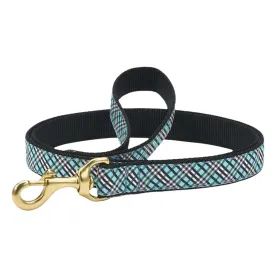 Leash | Aqua Plaid