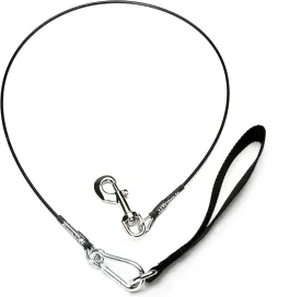 Leash for Dogs, 5.6', Medium, Black