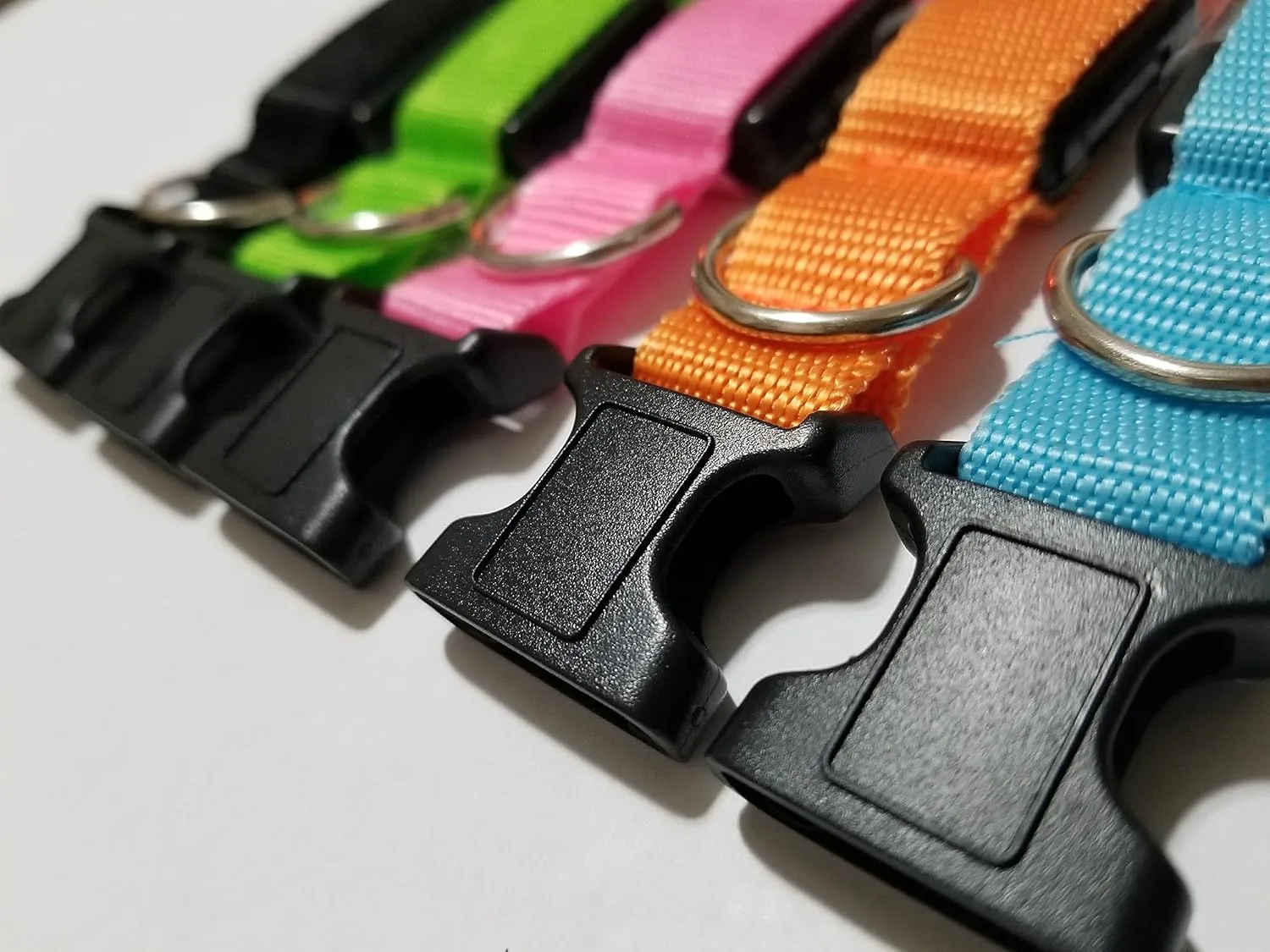 LED Dog Collar by K9 LED - Super Bright, Glow in the Dark Night Safety (Small (13.7" - 15.7" / 35 - 40cm), PINK)