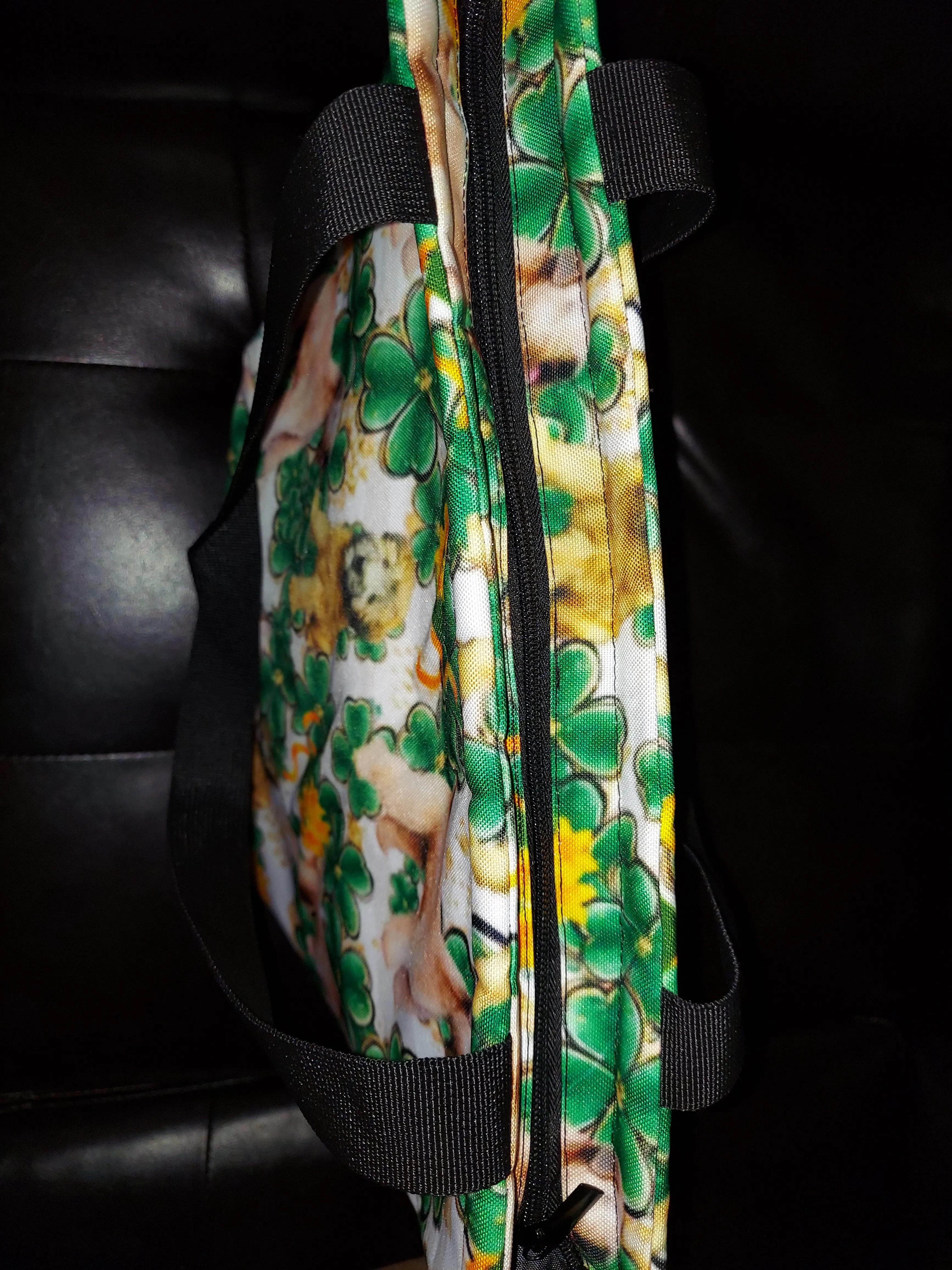Luck of the Soft-Coated Wheaten Terrier Dog Handbag Purse Tote
