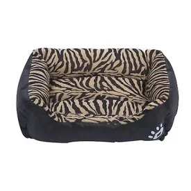 M 54*42cm leopard print Pet cat, dog bed, soft and comfortable pet nest AZ21806