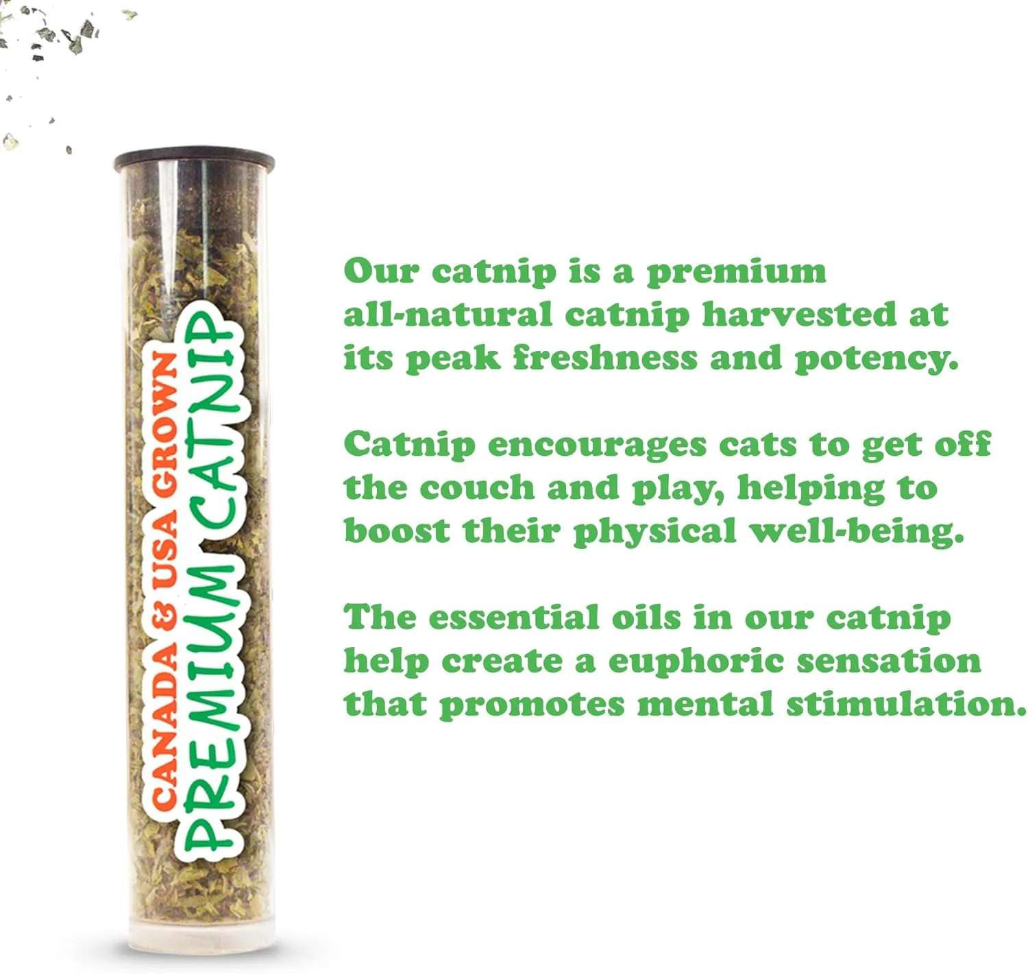 Meowijuana | Ruby Rascal Bundle | Get Silly Refillable Ruby Rascal Toy and Sierra Sunshine Catnip Blend | Promotes Play and Cat Health | Includes North American Organic Catnip