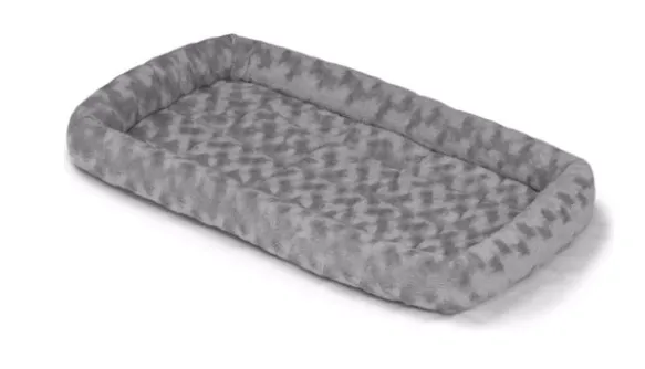 Midwest 12X18 IN. QUIET TIME BED - PEARL GRAY