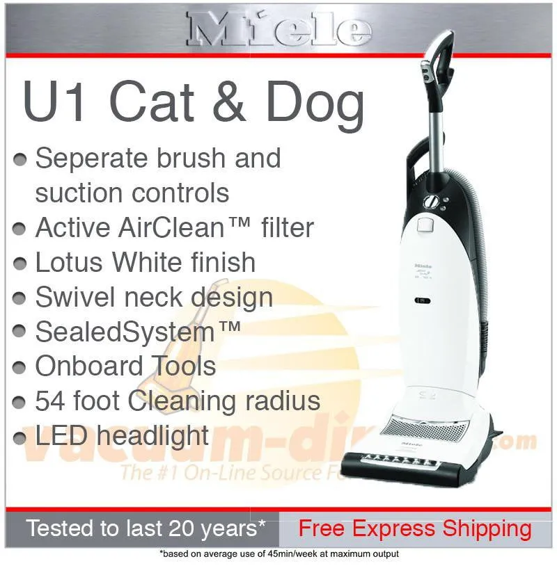 Miele Dynamic U1 Cat & Dog Upright Vacuum