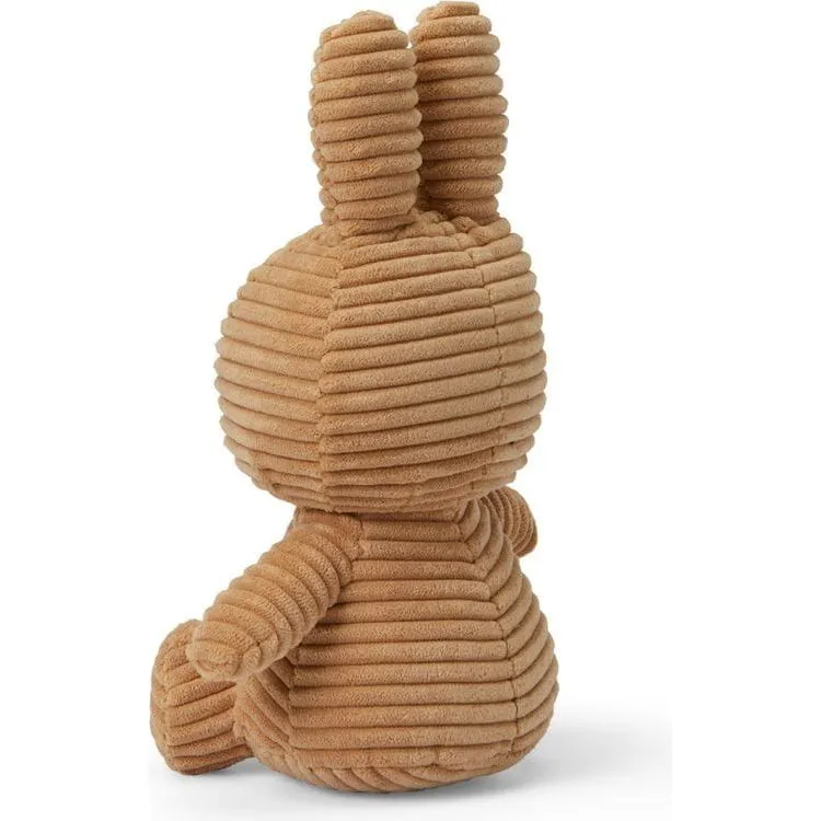 Miffy Sitting Corduroy Beige 9"