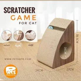 Multifunctional Vertical Wall Cat Scratcher 40X27X24Cm