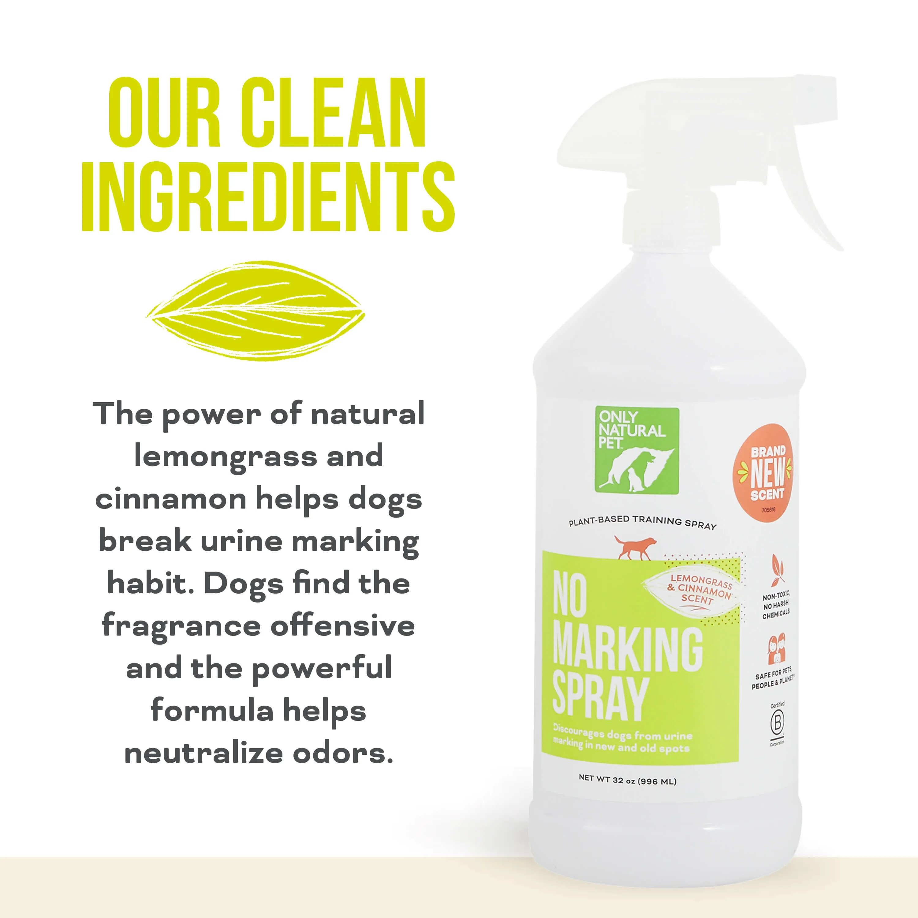 Only Natural Pet No Marking Spray for Dogs