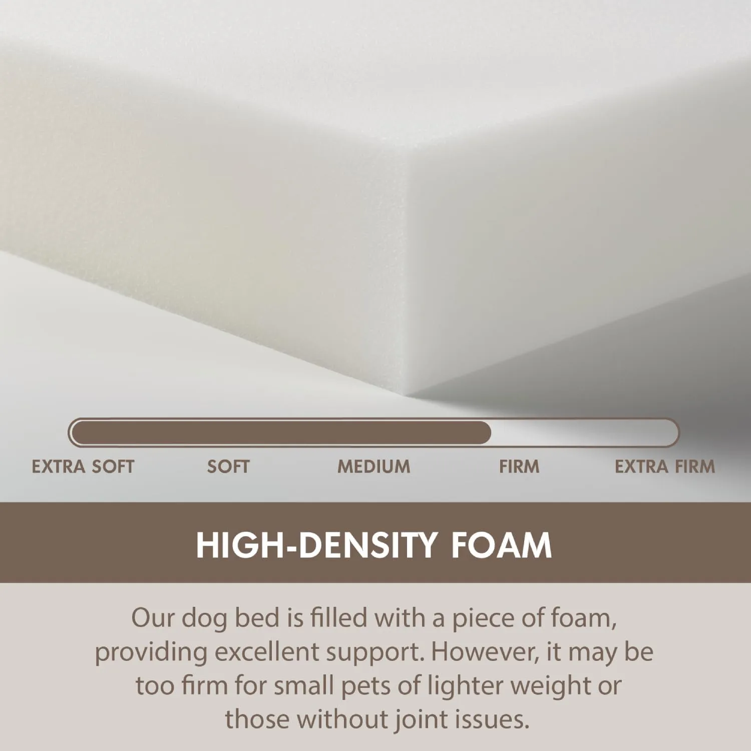 Orthopedic Calming Dog Bed for Medium Dogs, Anti Anxiety Pet Beds with Supportive Foam, Removable Washable Oval Pets Couch, Fluffy Cuddle Bolster Cushion, Beige