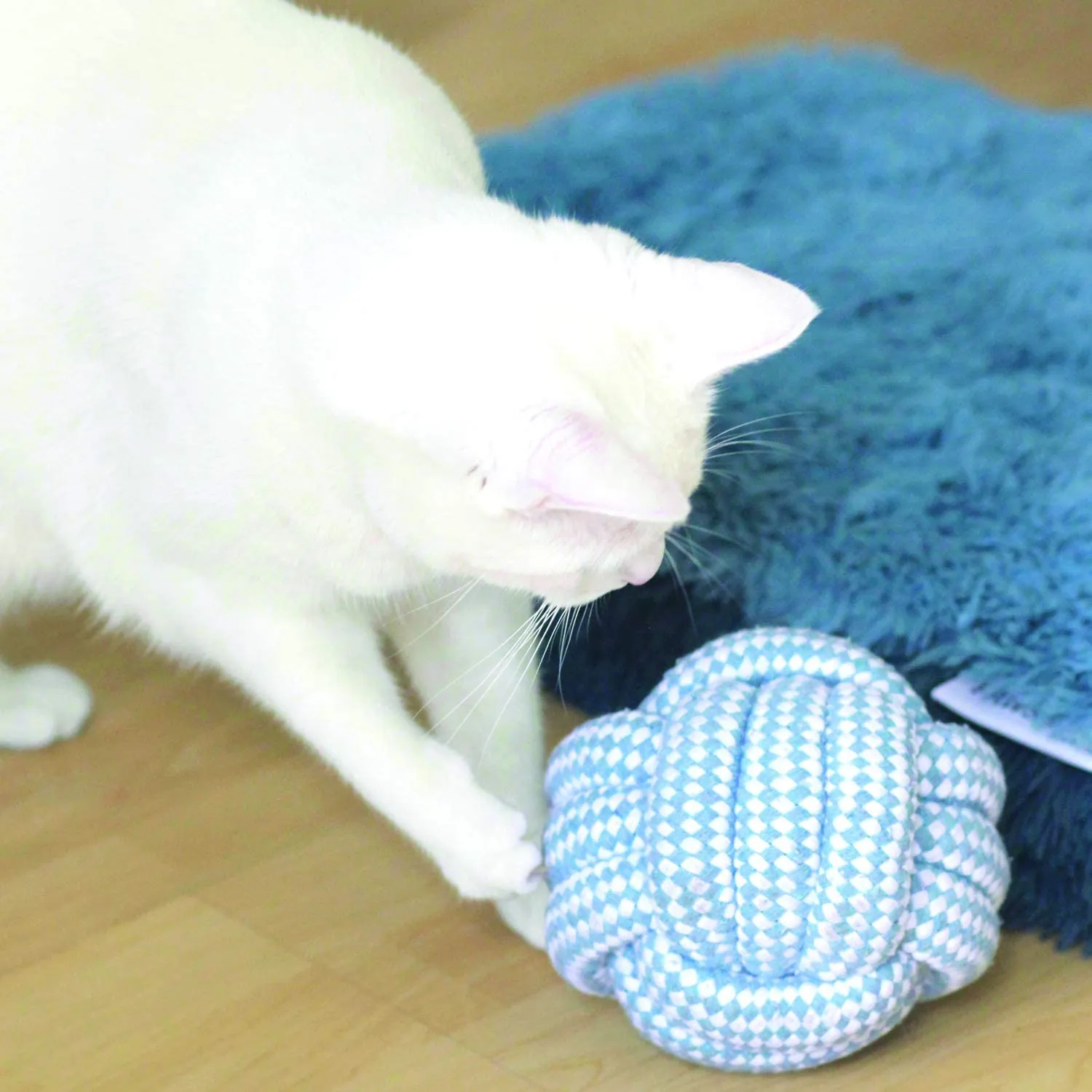 Paws & Pals Dog Chew Toys, Indestructible Cotton Braided Rope Toy