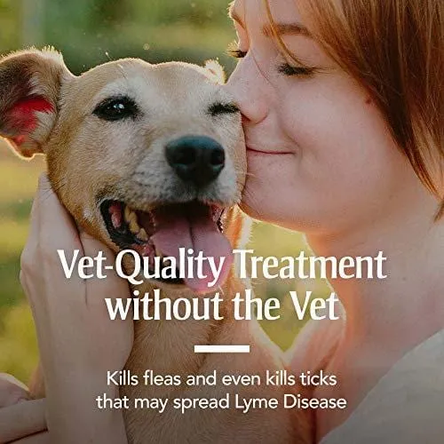 PetArmor Plus for Dogs, Flea and Tick Prevention for Small Dogs (5-22 Pounds), Includes 3 Month Supply of Topical Flea Treatments