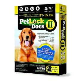 PetLock II Flea Treatment for Dogs