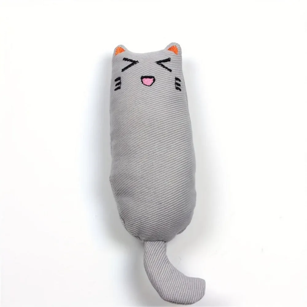 plush cat toys catnip chewing teeth catmint claw bite playing cats supply ✈️ free.shipping