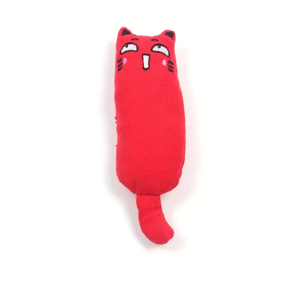 plush cat toys catnip chewing teeth catmint claw bite playing cats supply ✈️ free.shipping