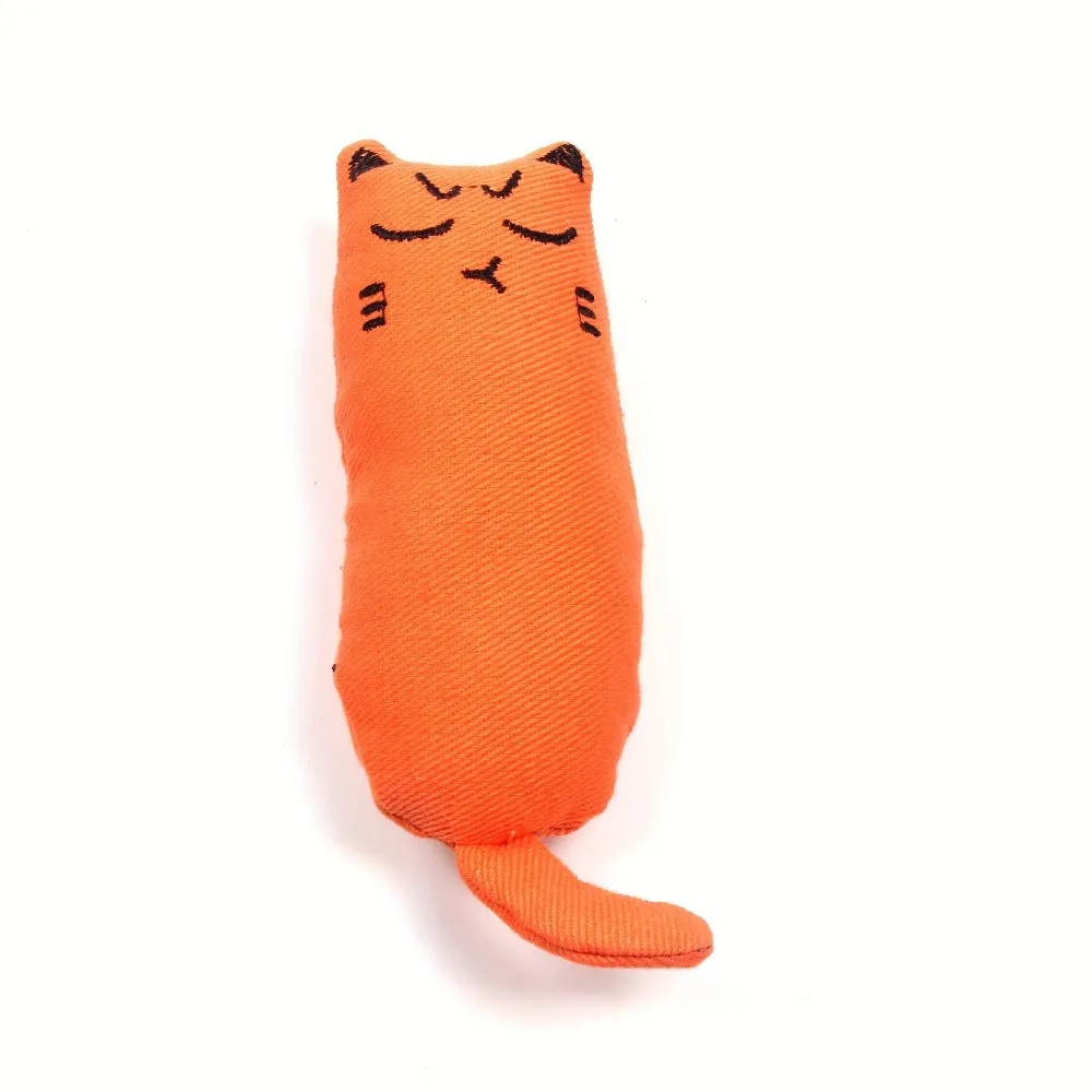 plush cat toys catnip chewing teeth catmint claw bite playing cats supply ✈️ free.shipping