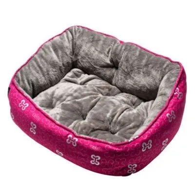 Rogz Trendy Podz Beds in Pink Bones (Small) SALE
