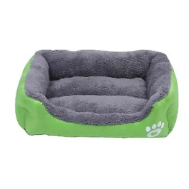 S 43*32cm green Pet cat, dog bed, soft and comfortable pet nest AZ21803