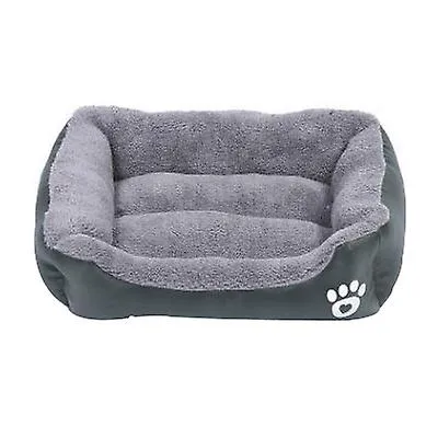 S 43*32cm wine red Pet cat, dog bed, soft and comfortable pet nest AZ21832