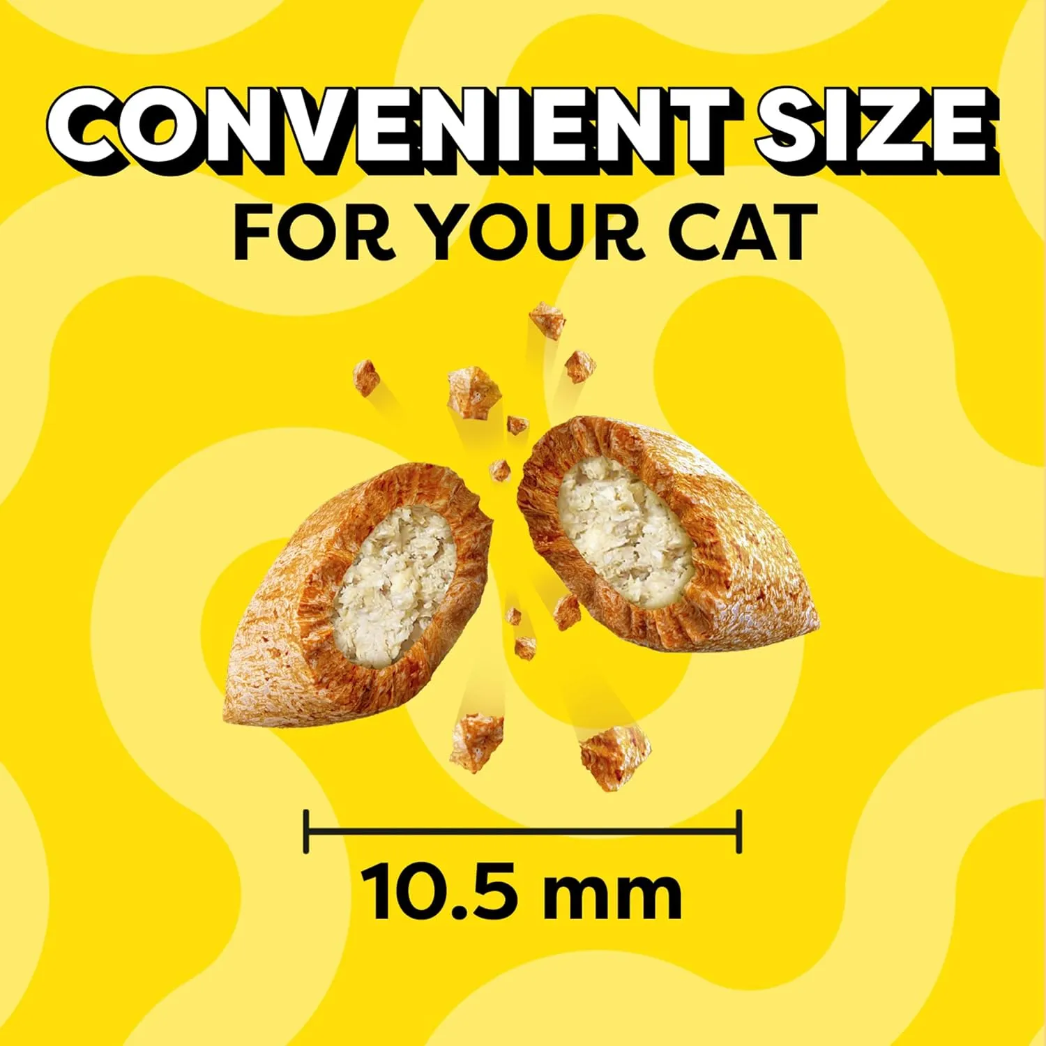 TEMPTATIONS Classic Crunchy and Soft Cat Treats Tasty Chicken Flavor, 16 Ounce (Pack of 1)