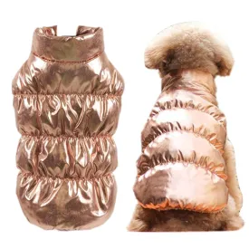 Warm Dog Clothes Winter Fleece Inside Pet Vest Puppy Outfit Dog Jackets _mkpt44