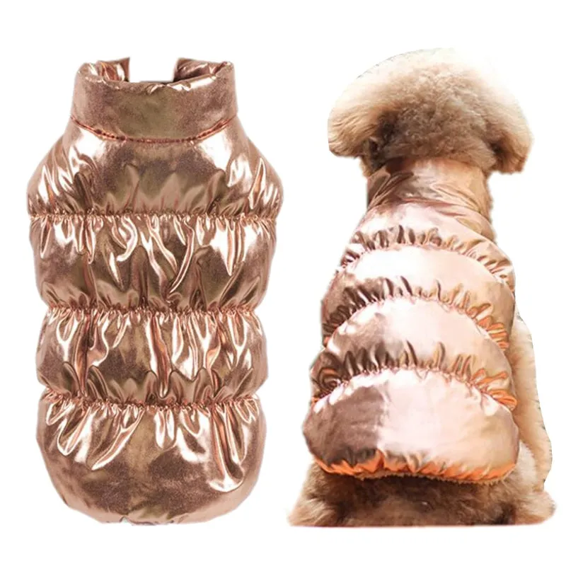 Warm Dog Clothes Winter Fleece Inside Pet Vest Puppy Outfit Dog Jackets _mkpt44