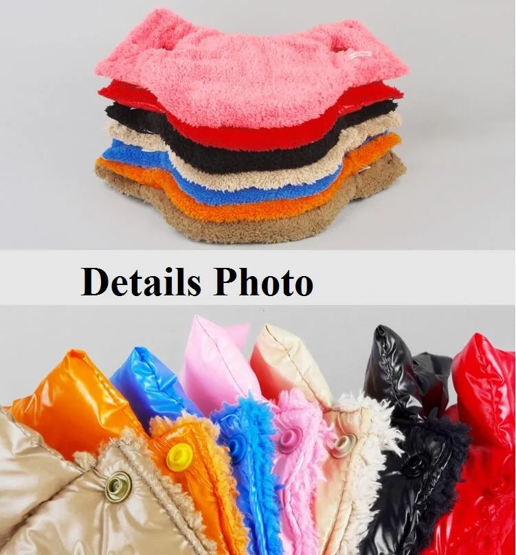 Warm Dog Clothes Winter Fleece Inside Pet Vest Puppy Outfit Dog Jackets _mkpt44