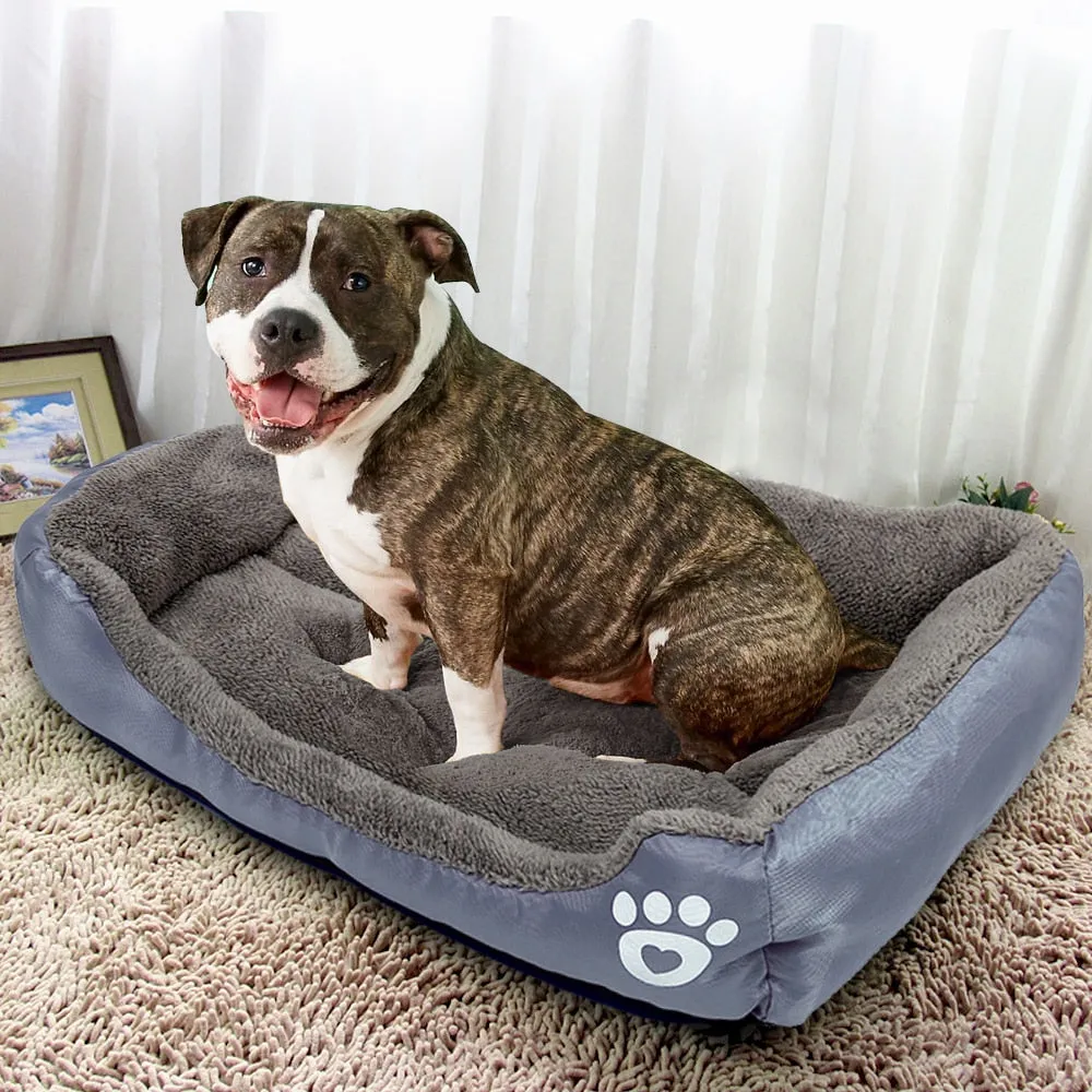 Warm Fleece Bed For Small & Medium Dogs and Cats