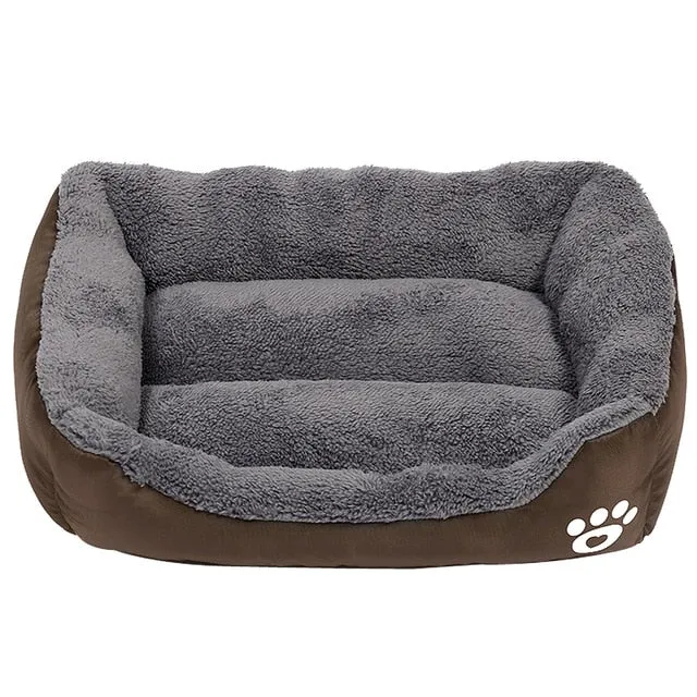 Warm Fleece Bed For Small & Medium Dogs and Cats