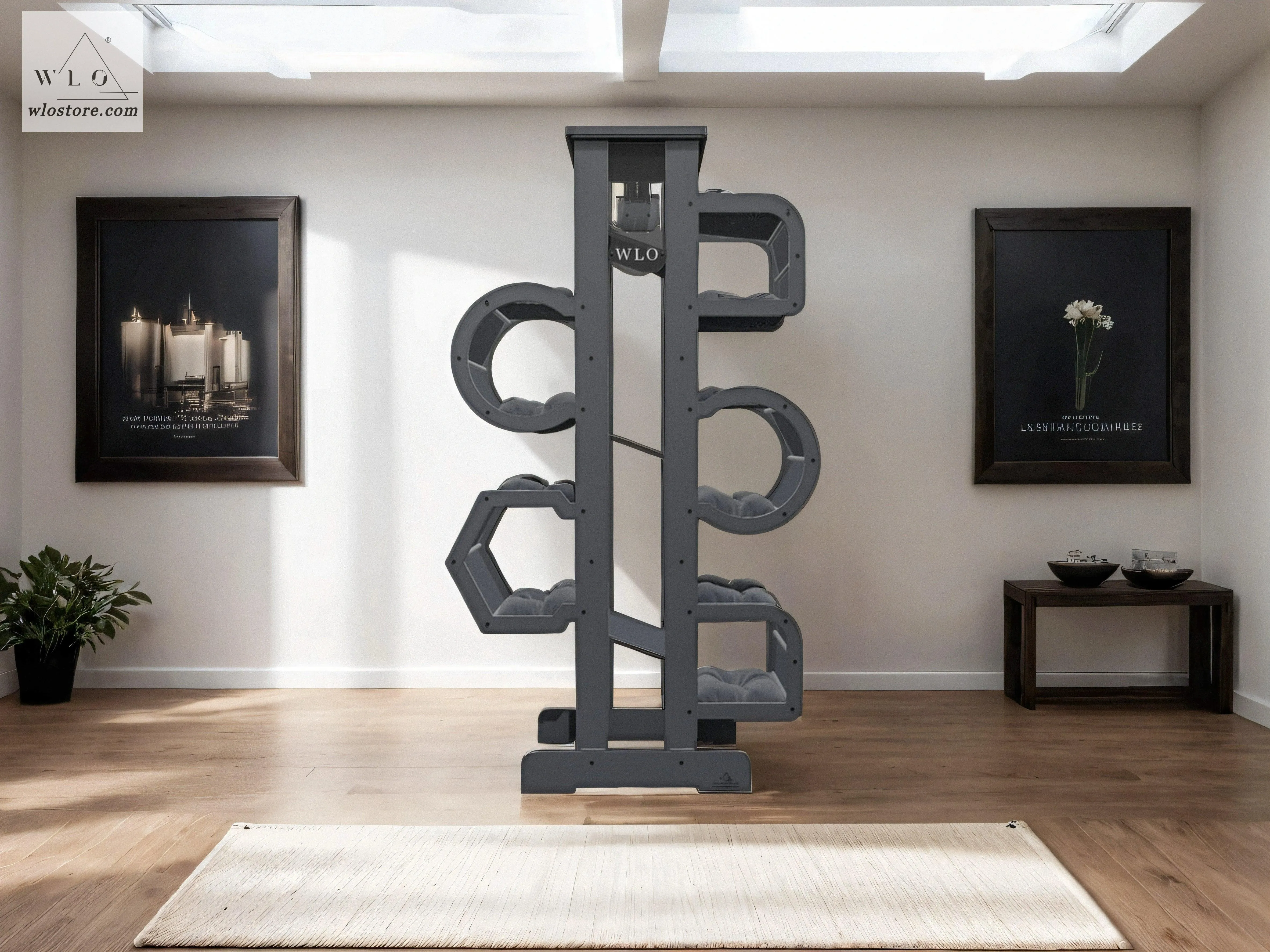 WLO® Gray Impera Modern Cat Tree