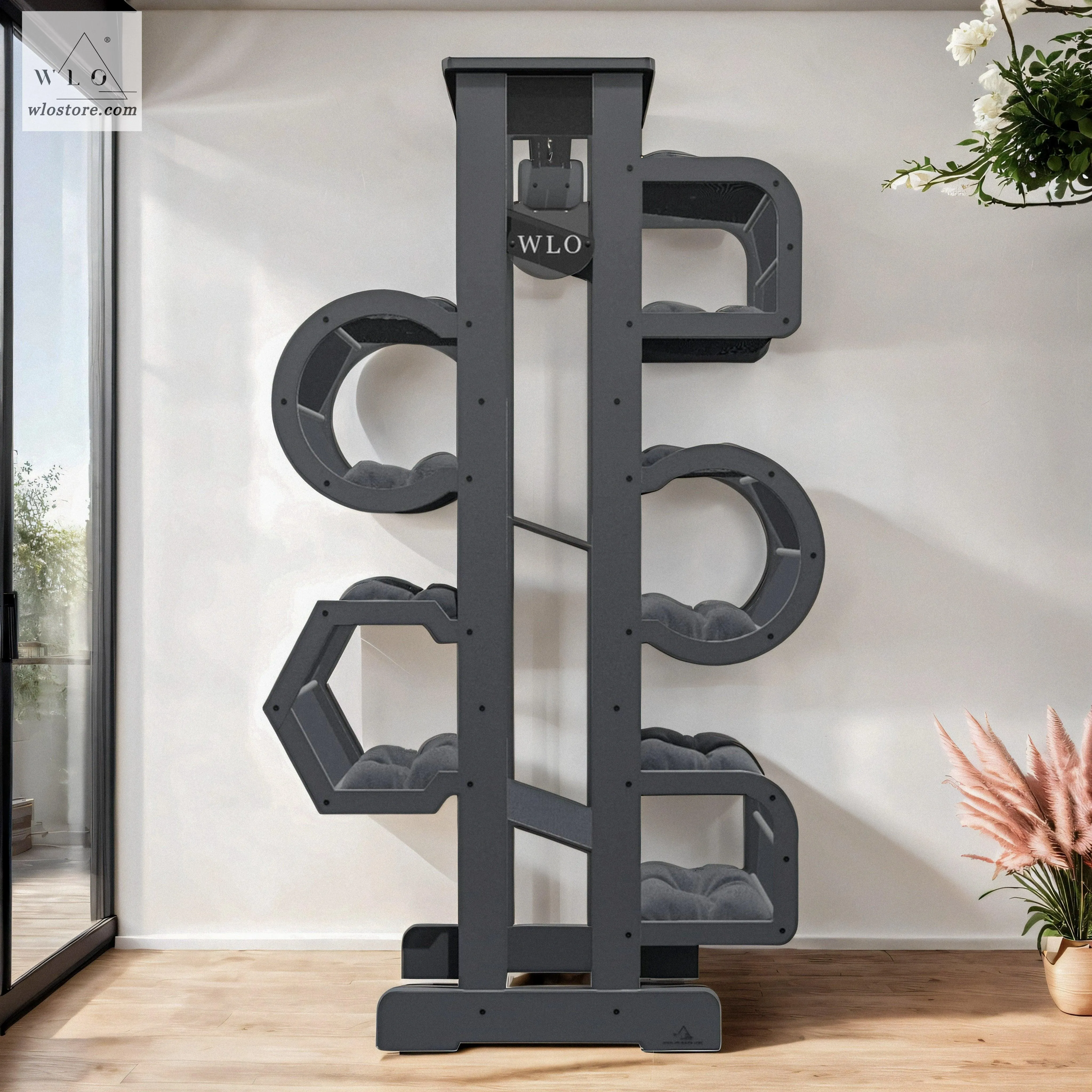 WLO® Gray Impera Modern Cat Tree