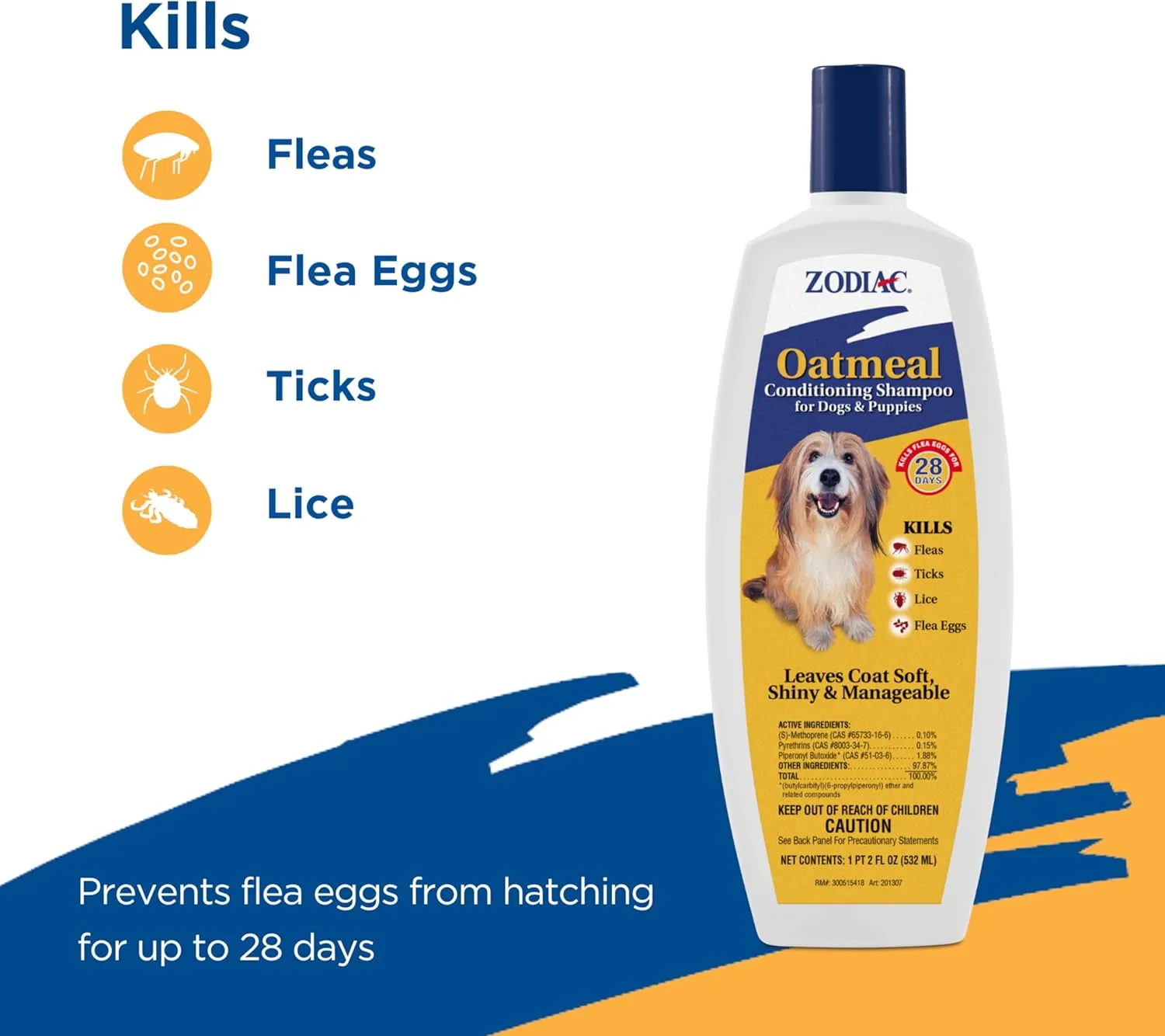ZODIAC OATMEAL SHAMPOO 18oz